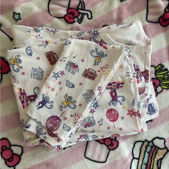 Roller Rabbit boogie monkeyland pajama set - Picture 4 of 5